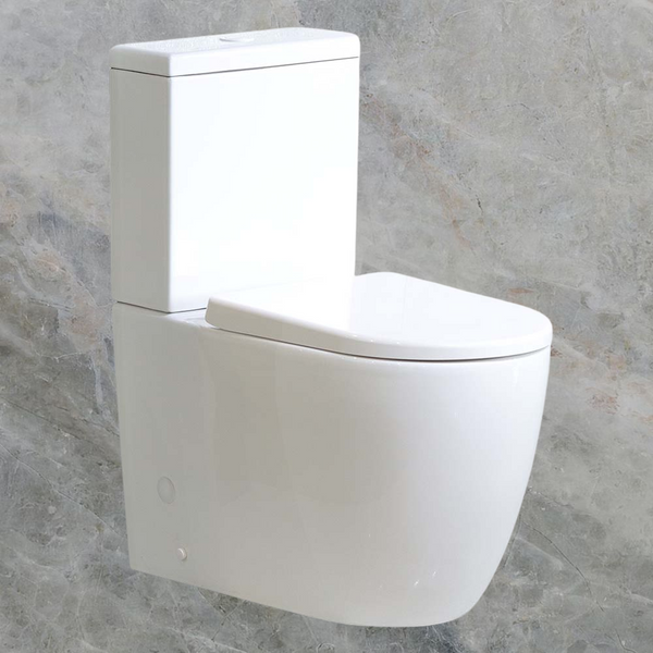 Argent Grace HygienicFlush BTW Toilet Suite White