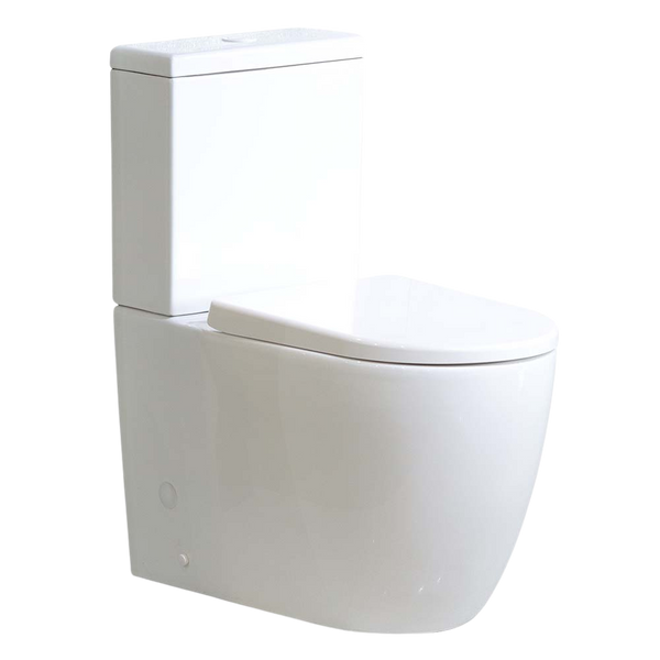 Argent Grace HygienicFlush BTW Toilet Suite White