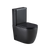 Argent Grace HygienicFlush BTW Toilet Suite in Matte Black