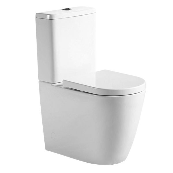 Argent Vista HygienicFlush BTW Toilet Suite White