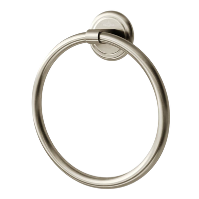 Villeroy & Boch Avia 2.0 Towel Ring Brushed Nickel