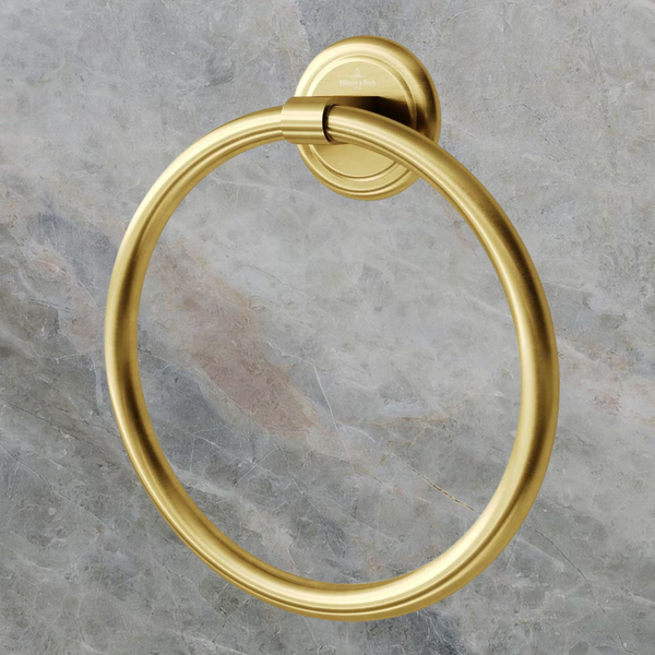 Villeroy & Boch Avia 2.0 Towel Ring Brushed Gold