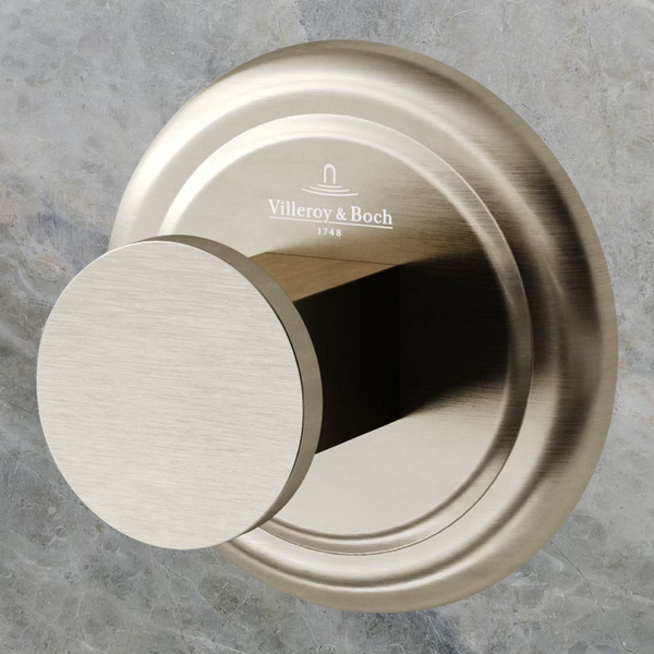 Villeroy & Boch Avia 2.0 Robe Hook Brushed Nickel