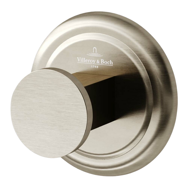 Villeroy & Boch Avia 2.0 Robe Hook Brushed Nickel