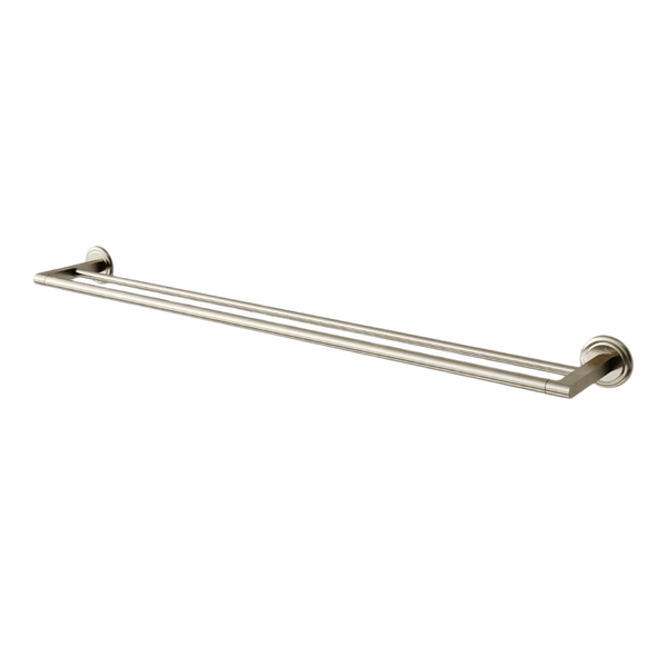 Villeroy & Boch Avia 2.0 800mm Double Towel Rail Brushed Nickel