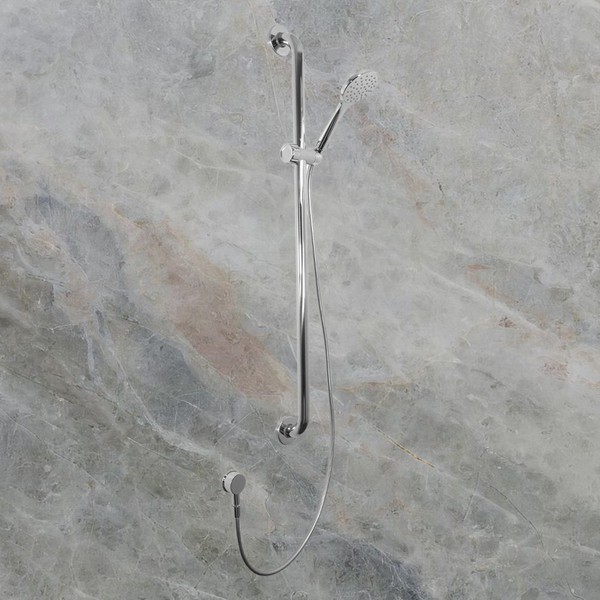 Argent Metro Advantage 32mm Shower Rail Set 9LPM Chrome