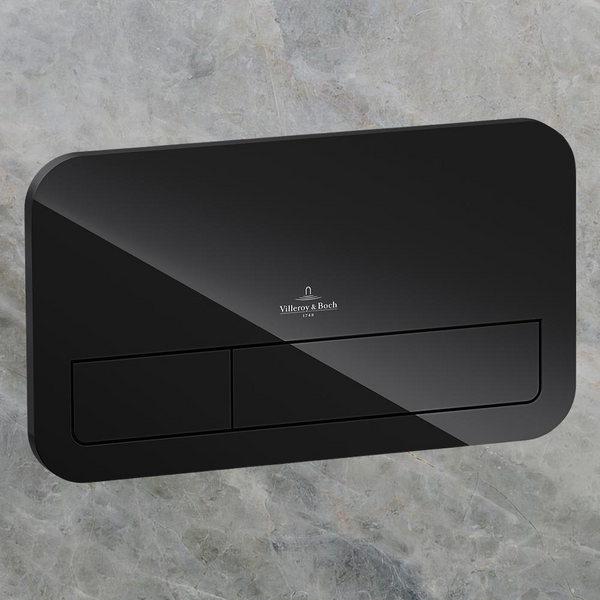 Villeroy & Boch ViConnect L200 LED Flush Plate Gloss Black
