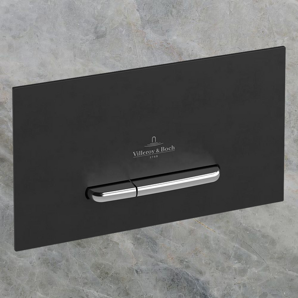 Villeroy & Boch ViConnect M300 Flush Plate Gloss Black