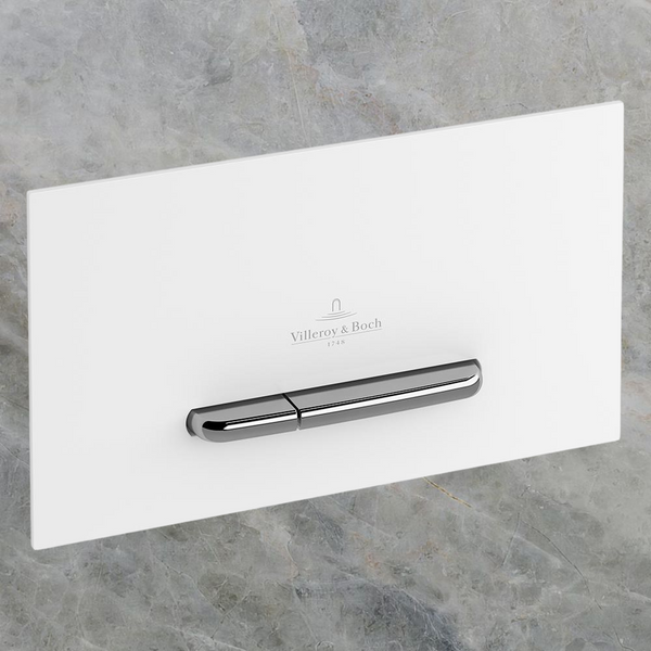 Villeroy & Boch Viconnect M300 Flush Plate Gloss White