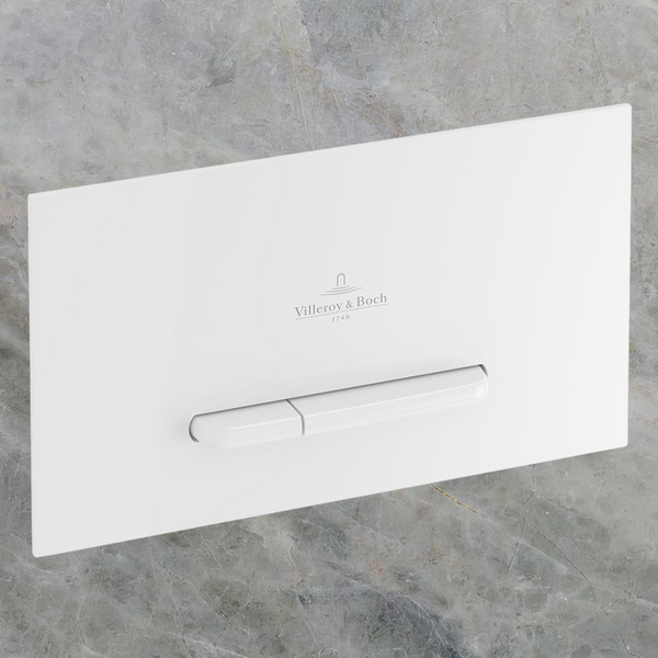 Villeroy & Boch ViConnect E300 Flush Plate White