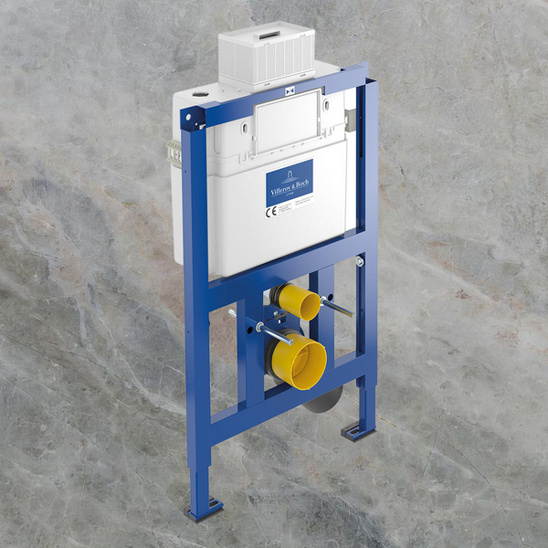 Villeroy & Boch ViConnect Low Level Cistern & Frame White