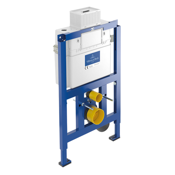 Villeroy & Boch ViConnect Low Level Cistern & Frame White