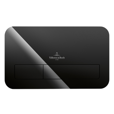 Villeroy & Boch ViConnect M200 Flush Plate Gloss Black