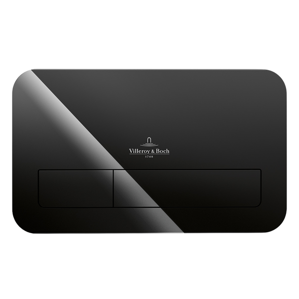 Villeroy & Boch ViConnect M200 Flush Plate Gloss Black