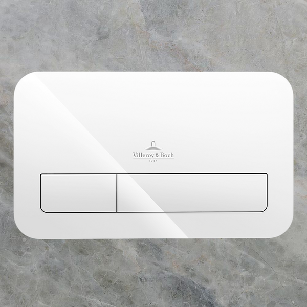 Villeroy & Boch ViConnect M200 Flush Plate Gloss White