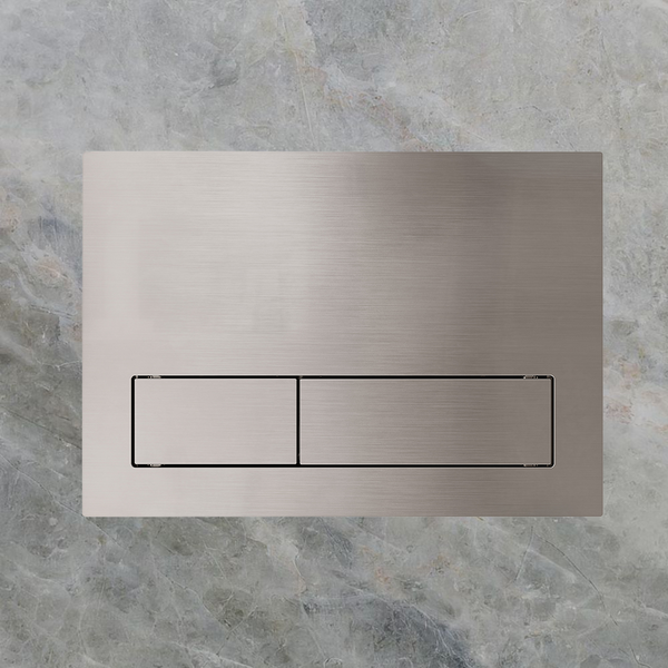 Argent 150S Mechanical Flush Plate for ViConnect Cistern Brushed Nickel