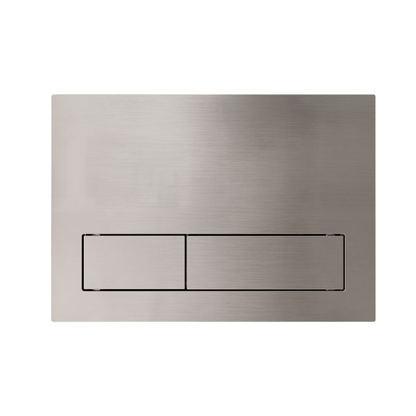 Argent 150S Mechanical Flush Plate for ViConnect Cistern Brushed Nickel