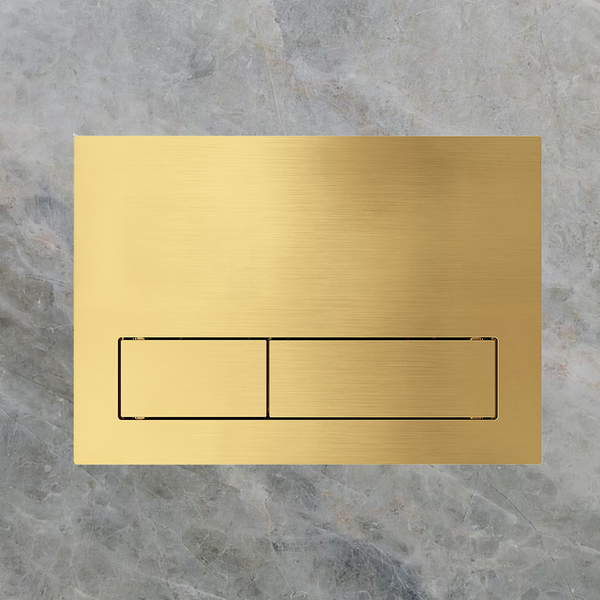 Argent 150S Mechanical Flush Plate for ViConnect Cistern Brushed Gold