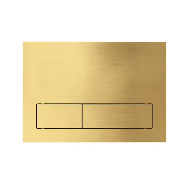 Argent 150S Mechanical Flush Plate for ViConnect Cistern Brushed Gold