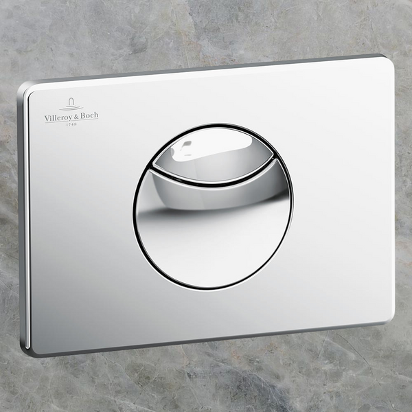 Villeroy & Boch ViConnect E100 Flush Plate Chrome