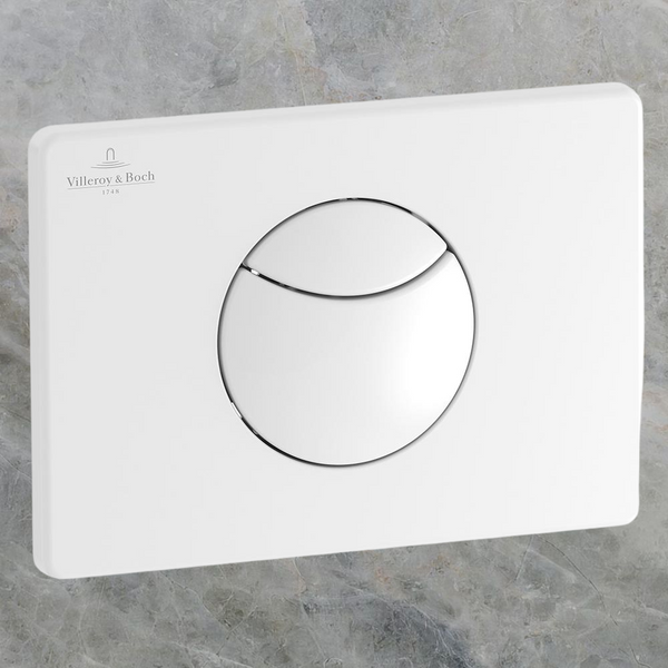 Villeroy & Boch ViConnect E100 Flush Plate White