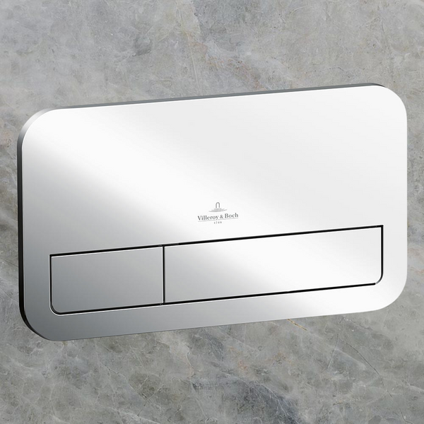 Villeroy & Boch ViConnect E200 Flush Plate Chrome