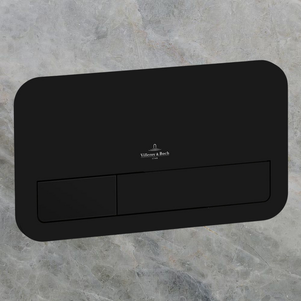 Villeroy & Boch ViConnect E200 Flush Plate Matte Black