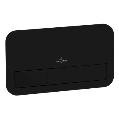 Villeroy & Boch ViConnect E200 Flush Plate Matte Black