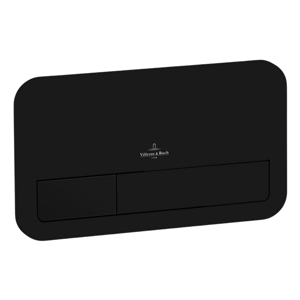 Villeroy & Boch ViConnect E200 Flush Plate Matte Black