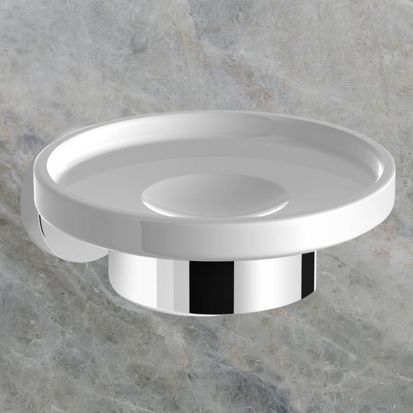 Argent Focus Soap Dish Ceramic Chrome