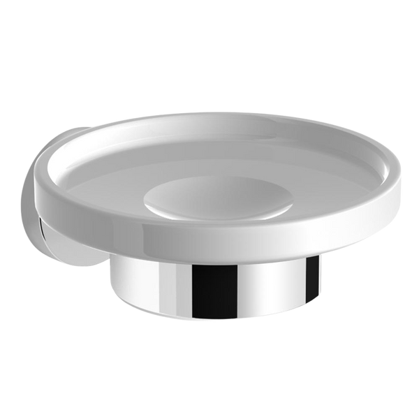 Argent Focus Soap Dish Ceramic Chrome