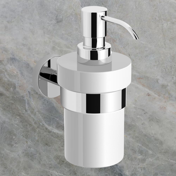 Argent Focus Liquid Soap Dispenser Ceramic Chrome