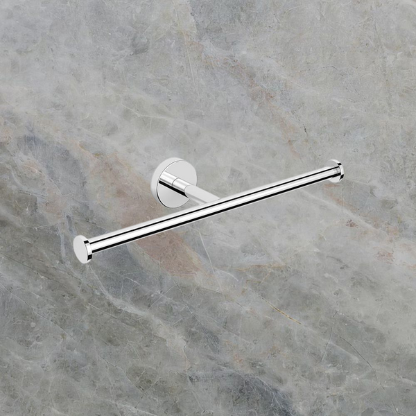 Argent Focus Double Toilet Roll Holder Chrome