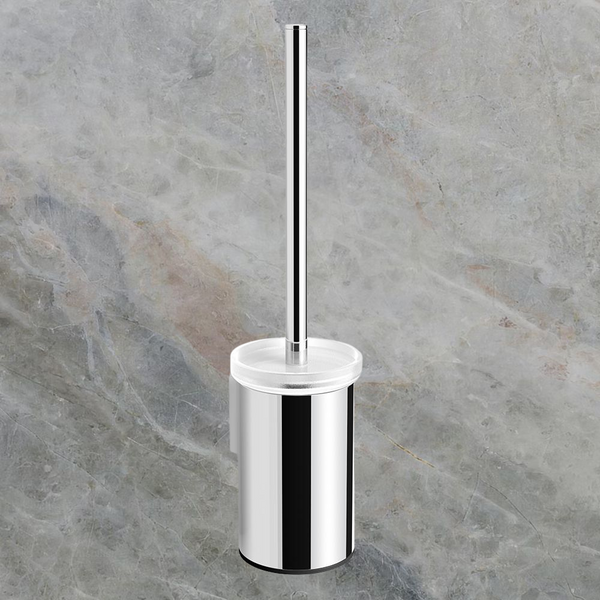 Argent Universal Toilet Brush Set Chrome