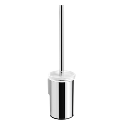 Argent Universal Toilet Brush Set Chrome