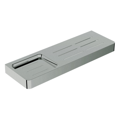 Argent Mondrian Neu Shower Shelf Brushed Nickel