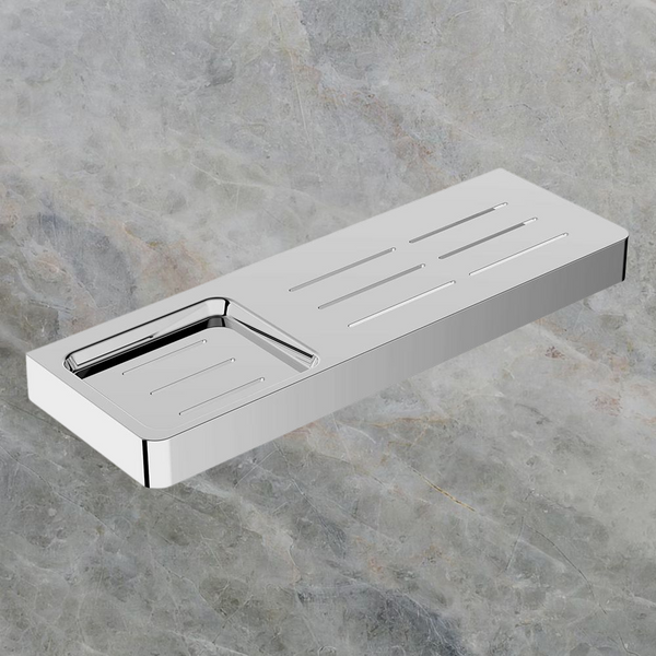 Argent Mondrian Neu 300mm Shower Shelf Chrome