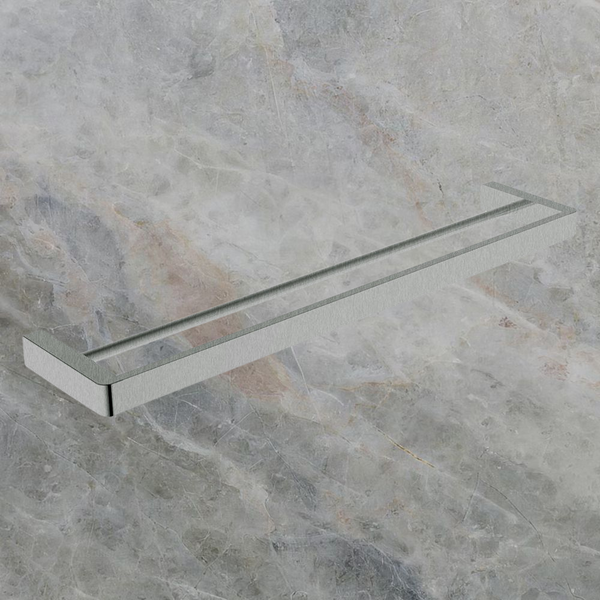 Argent Mondrian Neu 600mm Double Towel Rail Brushed Nickel