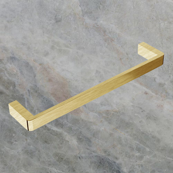 Argent Mondrian Neu 800mm Towel Rail Brushed Gold