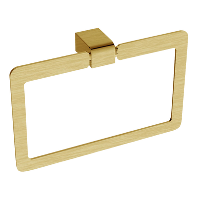 Argent Mondrian Neu Towel Ring Brushed Gold