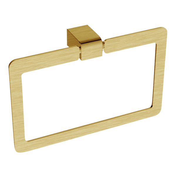 Argent Mondrian Neu Towel Ring Brushed Gold