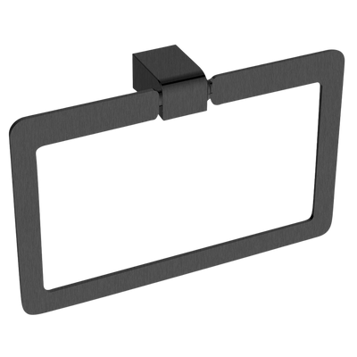 Argent Mondrian Neu Towel Ring Gunmetal