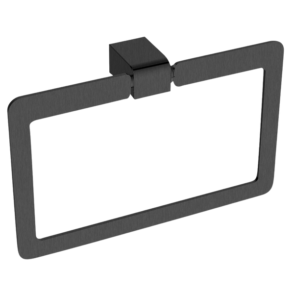Argent Mondrian Neu Towel Ring Gunmetal