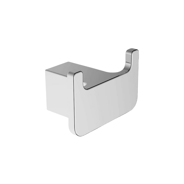 Argent Mondrian Neu Double Robe Hook Chrome