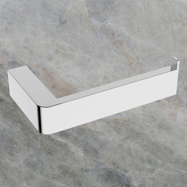 Argent Mondrian Neu Toilet Roll Holder Right Hand Faced Chrome