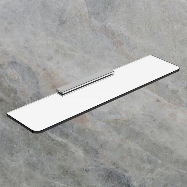 Argent Mondrian Neu 500mm Glass Shelf Chrome
