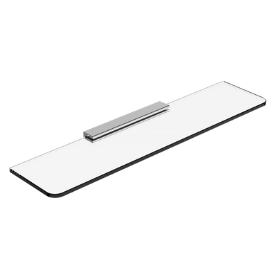 Argent Mondrian Neu 500mm Glass Shelf Chrome