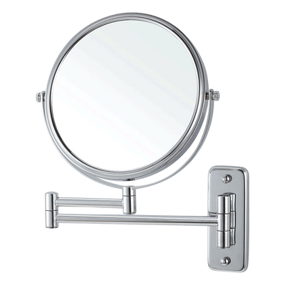 Argent Wall Mounted Magnifying Mirror Chrome