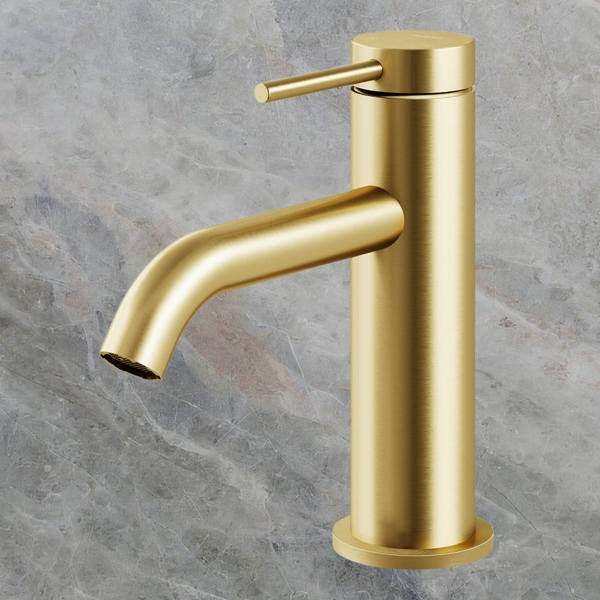Argent Grace 2.0 Basin Mixer Brushed Gold Lead Free