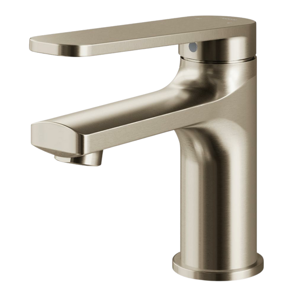 Argent Pace 2.0 Comfort Basin Mixer Brushed Nickel Lead Free
